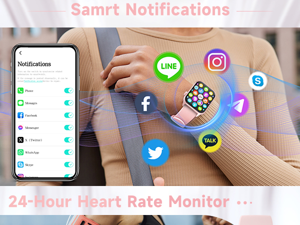 Smart Watch with Samrt Notifications