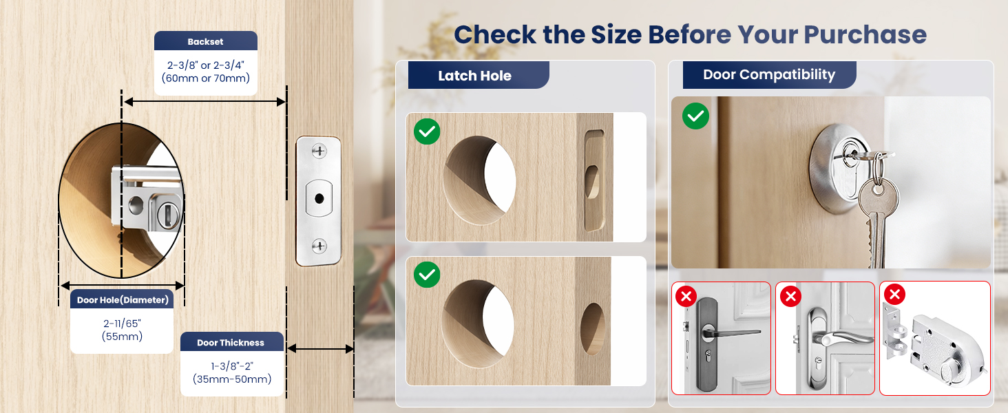 door locks for front door keyless