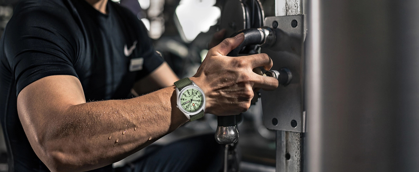 Green Luminous Watch for Men