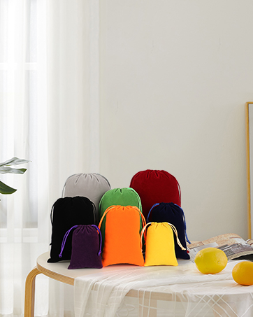 Velvet Drawstring Bags