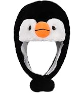 Lacheln Animal Plush Hats for Boys Girls Women Men Halloween Party Costume Winter Soft Warm Funny...
