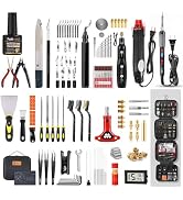 184Pcs 3D Printer Tools Kit with Hanging Organizer, 3D Printer Accessories, Cordless Rotary Tool,...