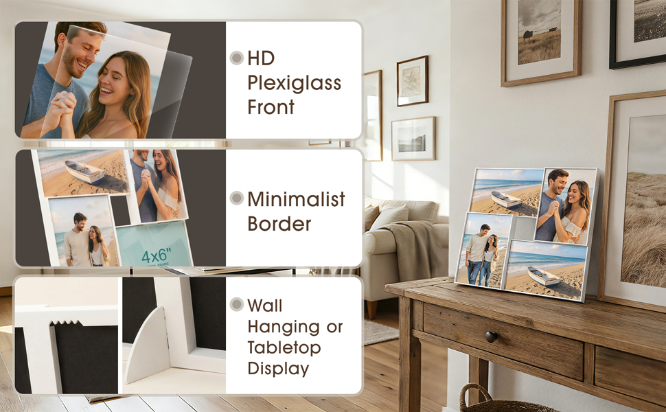 4x6 Collage Picture Frames