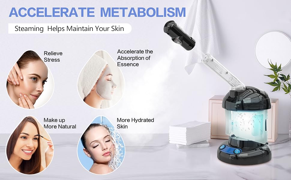 facial steamer for deep cleaning