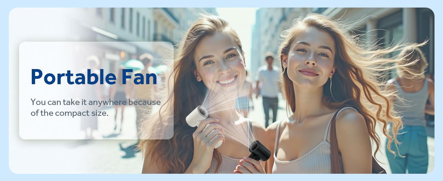 portable travel fan