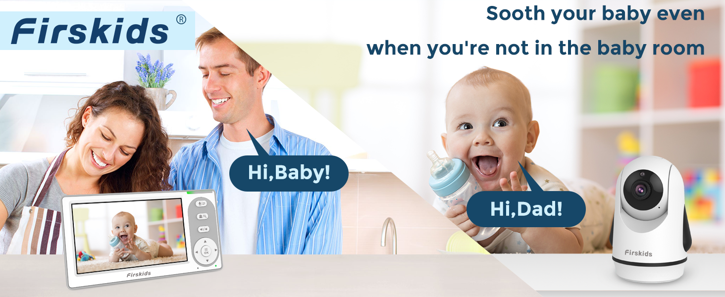 4.3inch baby monitor