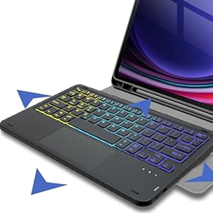 Detachable & Backlit Keyboard