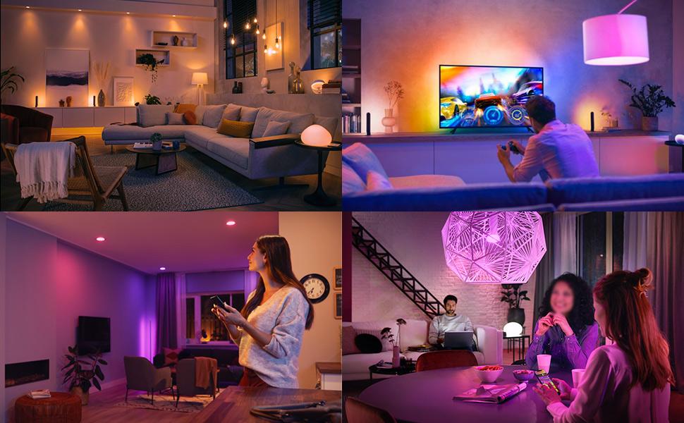 application lighting show