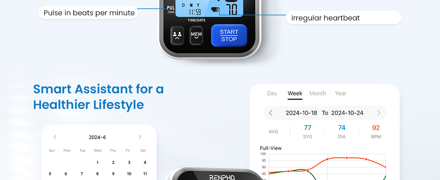 Blood Pressure Monitor for Home Use