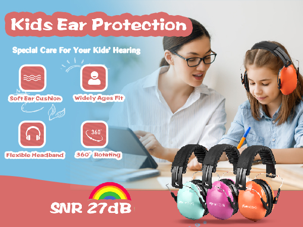 kids sound proof headphones