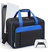 Carrying Case for PS5, Travel Thickened Protective Bag Compatible with Playstation 5 Console, Hea...