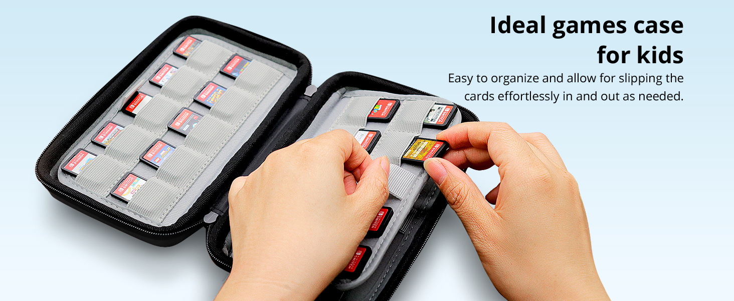 sisma game organizer for nintendo swtich 2 game cards