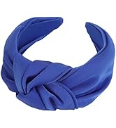 DRESHOW Top Knot Headband for Women Girls Knotted Elastic Hair Band Fashion Fabric HairBands Cute...