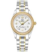 Gosasa Automatic Watch Fashion Women's Analog Watches Stainless Steel Link Waterproof Ladies Luxu...