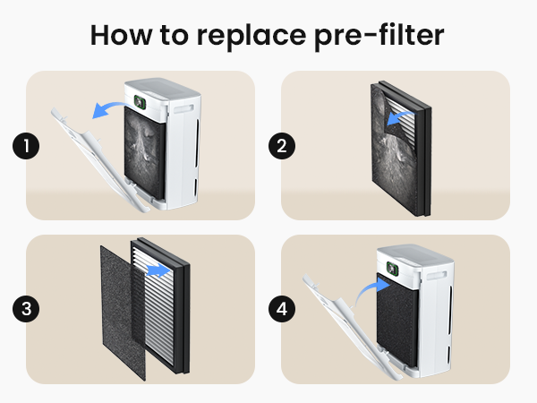 pet air purifier for home large space H13 HEPA Air Cleaner for Pet Hair Dander Odor Pollutant