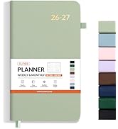 SUNEE 2026-2027 Pocket Weekly Planner for Purse 3.5" x 6" - 12 Month (July 2026 - June 2027) Acad...