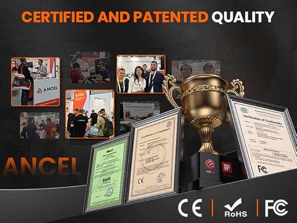 Certified and patented quality