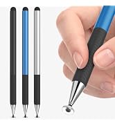STYLUSHOME Stylus Pen for Touchscreen,2 in 1 Universal Stylus Pens, 3 Pack | Anti-Slip Rubber Sle...