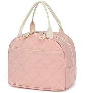 Lunch Box For Women, Cute Insulated Lunch Bag For Girls Aesthetic, Vintage Reusable Thermal Lunch...