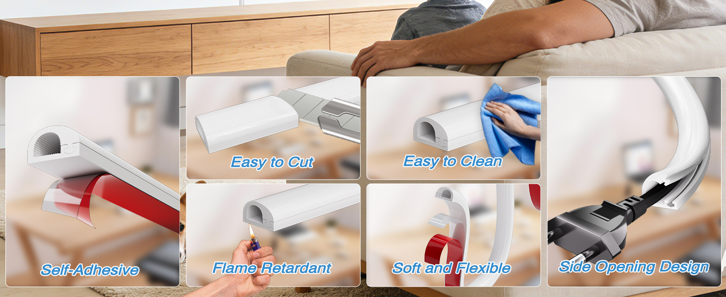 Silicone Cord Hider