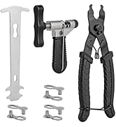 COTOUXKER Bike Chain Tool, Bicycle Chain Tool with Master Link Plier Chain Breaker and Chain Chec...