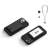 SleekStrip DuoFlip Flippable Magnetic ID Card Holder, MagSafe Phone Wallet with Lanyard, Compatib...