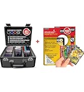 EVORETRO Premium Graded Card Storage Box – Impact-Resistant, TSA Lock, GPS Compartment – Holds 90...