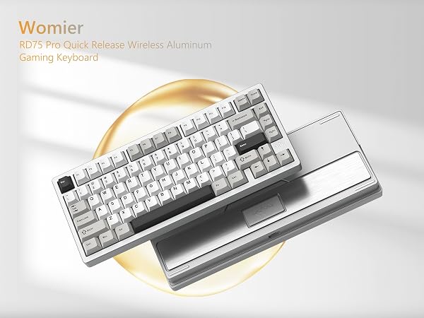 Gaming keyboard Wireless keyboard 75% wireless keyboard keyboard white keyboard rgb 75% keyboard