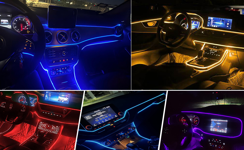 led car lights interior