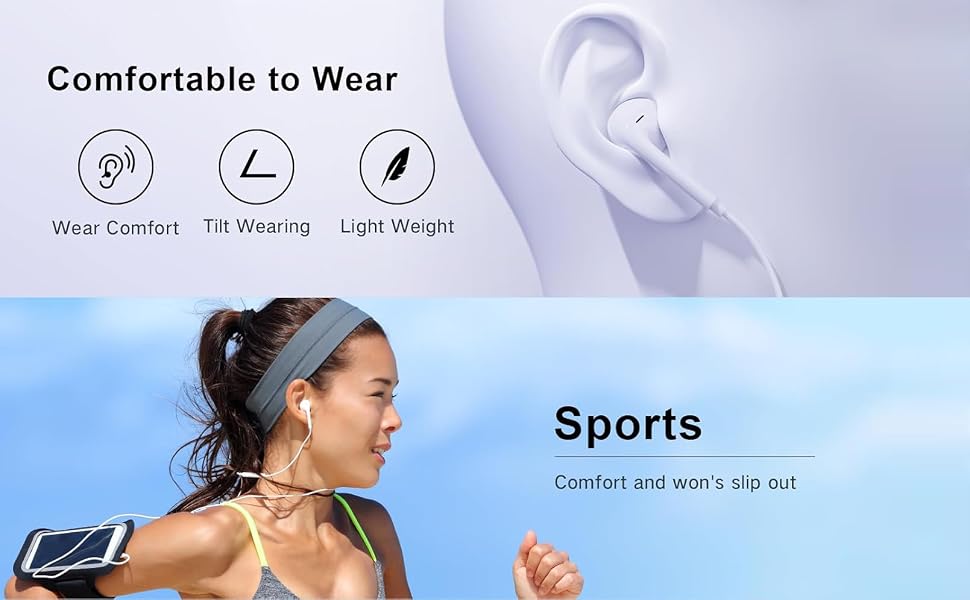 Comfort Fit Earbuds