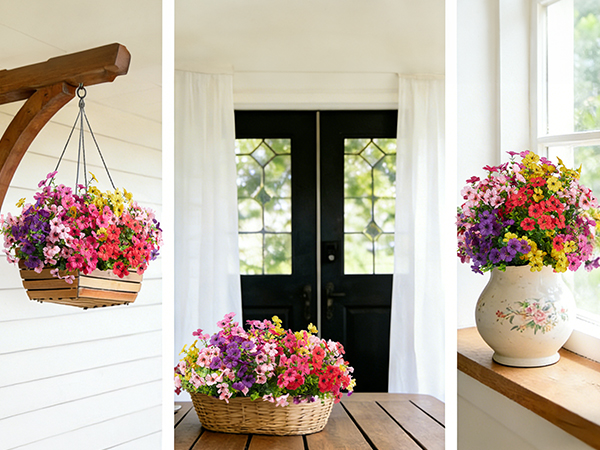 faux flowers