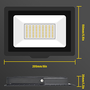 50w led floodlights outdoor flood lights security lighting outside lamp spot light exterior