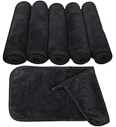 SUNLAND Microfiber Face Makeup Remover Cloths Reusable Facial Cleaning Towel Ultra Soft Washcloth...