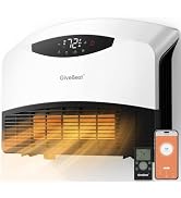 GiveBest Electric Wall Heater with WiFi and Remote Control, Floor or Wall Mounted Heater, Large R...
