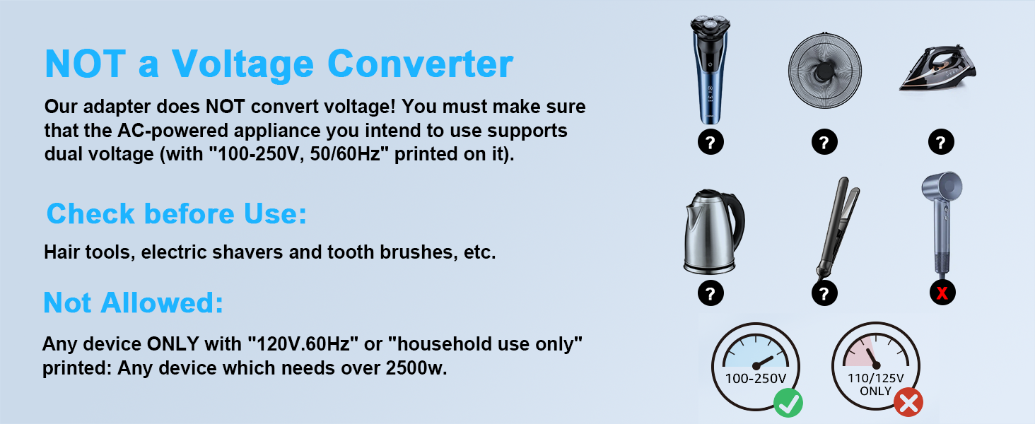 travel plug adapter