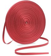ZHFMILY 3/8 inch Nylon Webbing Strap Flat Heavyweight Webbing Cloth Fabric Strapping for Handbag,...