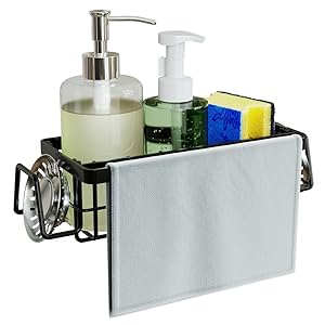 dish drying rack over the sink
