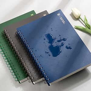 Lined Spiral Journal Notebook b5 Thick Hardcover College Ruled Writing Women Men Work School Notes