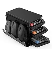 Acrylic Keyboard Mouse Storage Rack,Yikola 3-Tier Keyboard Display Stand,Acrylic Frame Holder Sta...