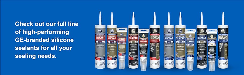 clear GE silicone caulk