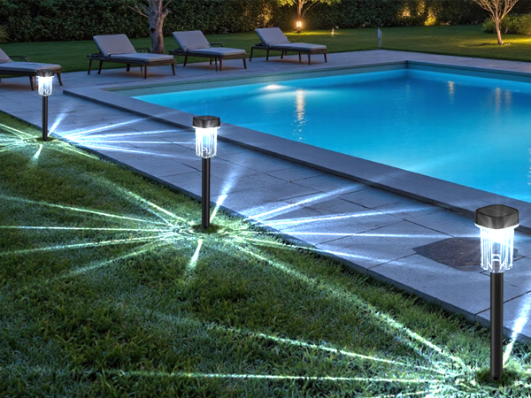 Solar path lights outdoor