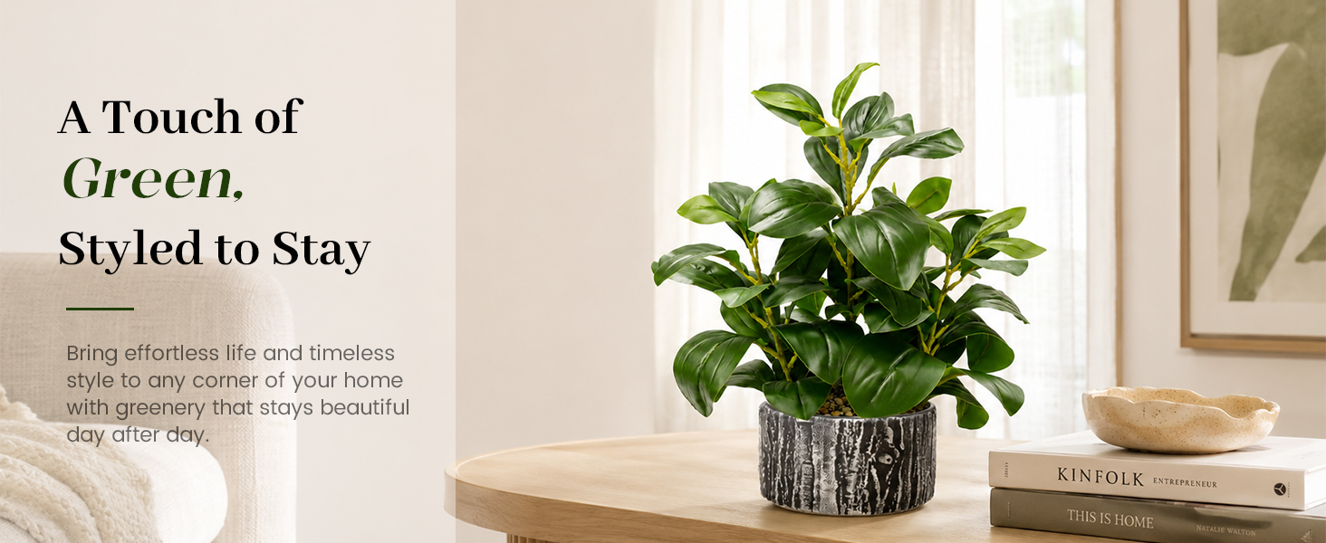 Fake Plantsartificial green potted plant timeless home tabletop decor
