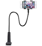 Universal Cell Phone Holder, ZTON Universal Mobile Phone Stand, Lazy Bracket, Flexible Long Arms ...