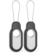 2 Pack Compatible with Samsung Galaxy Smart Tag 2 Case TUDIOW Secure Holder with Wire Cable Lock ...