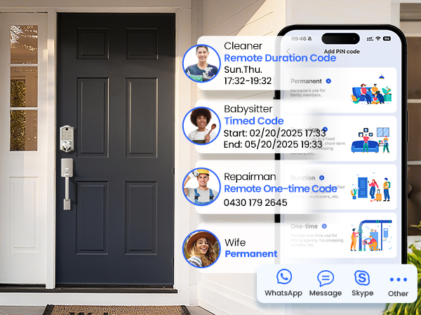 Veise Fingerprint Smart Door Lock