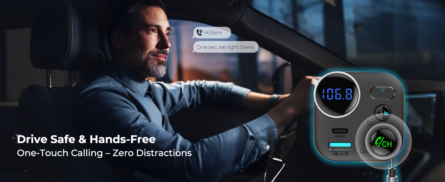 handsfree call drive safe