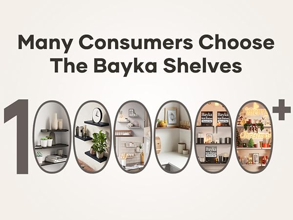 floating shelves