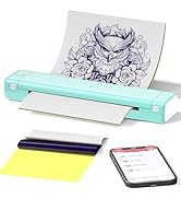 Itari M08F Wireless Tattoo Stencil-Printer - Tattoo Transfer Machine Thermal Copier with 10pcs Tr...