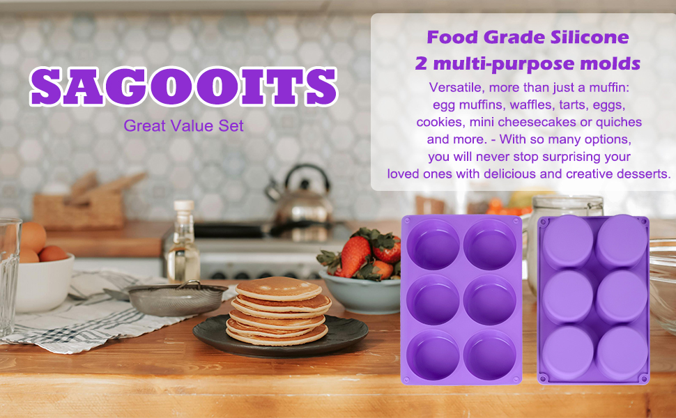 Silicone Egg Molds for Oven Baking