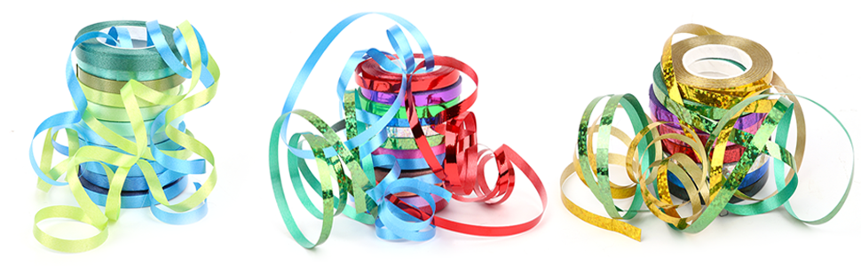 a bunch of ribbons and ribbons